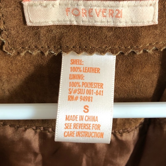 Leather lining jacket - Picture 2 of 7